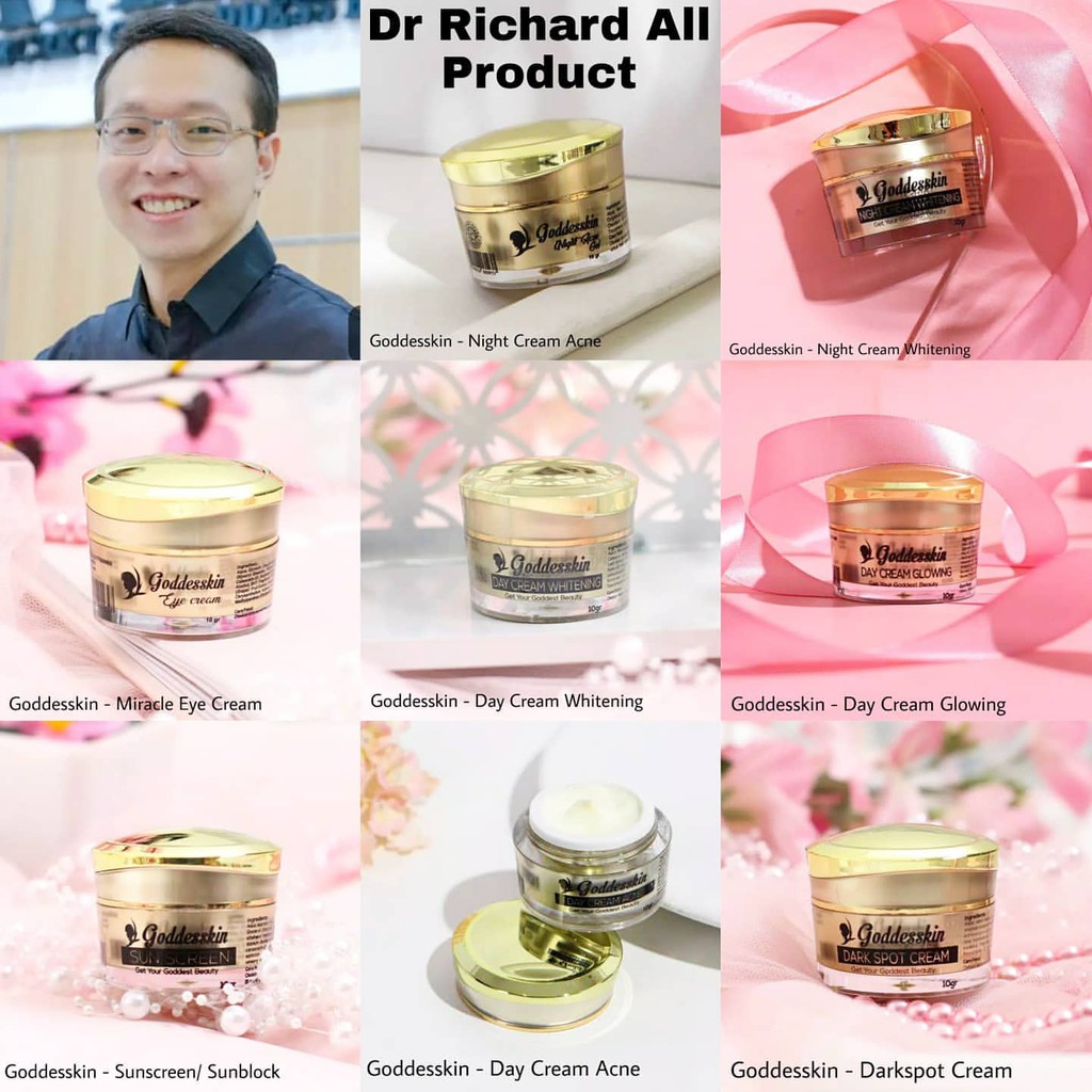 Part 1 Dr Richard Lee Skincare All Product Goddesskin By Athena Cream Shopee Malaysia