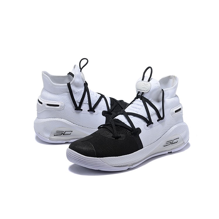 ua curry 6 black and white