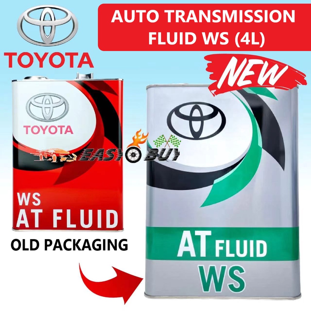 Toyota WS ATF 4L Automatic Transmission Fluid AUTO GEAR OIL 0888602305