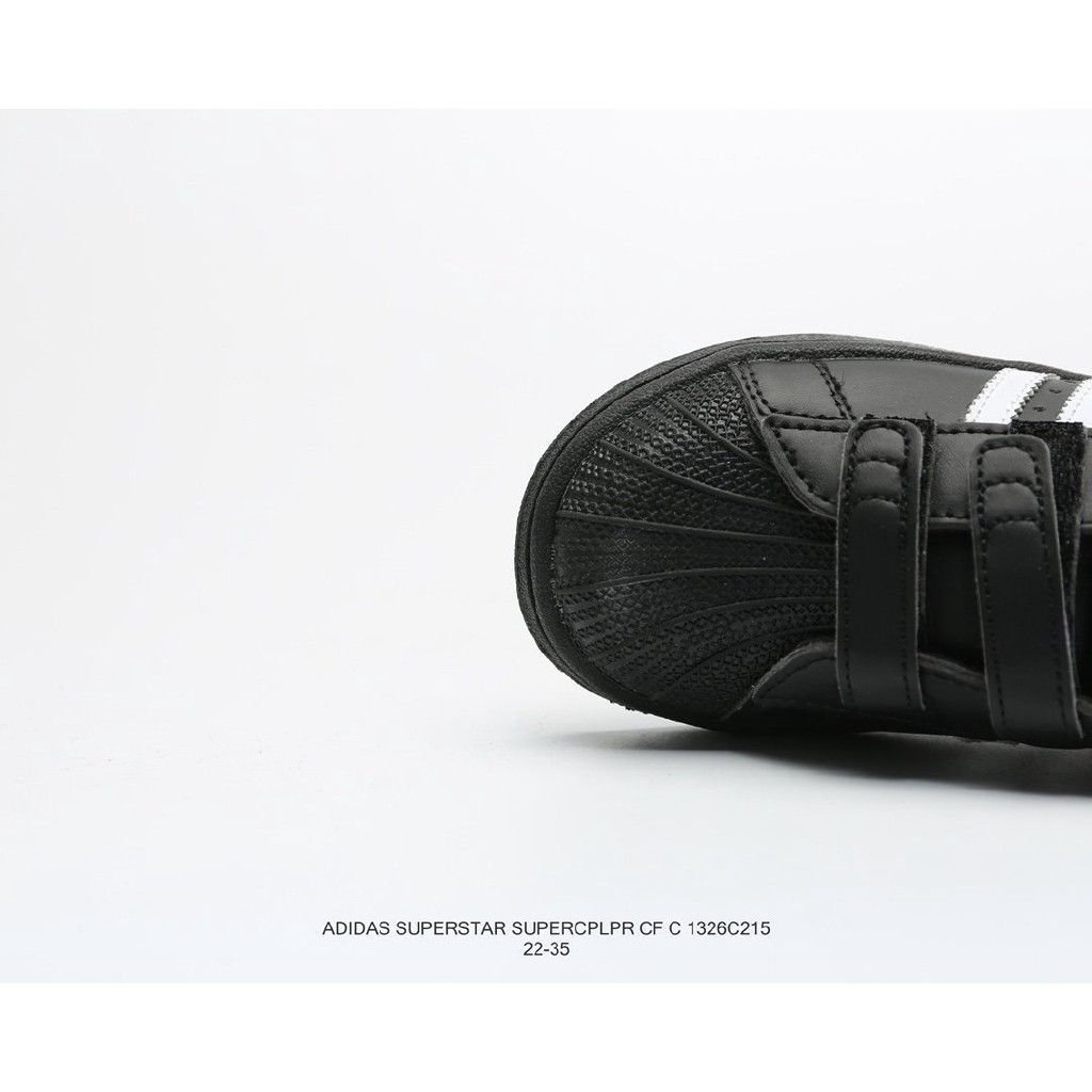 adidas kids superstar black