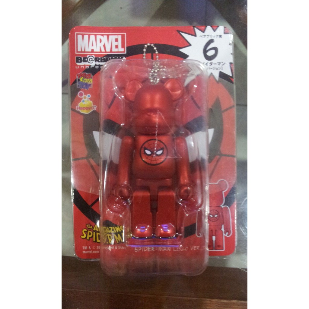 bearbrick spiderman 100