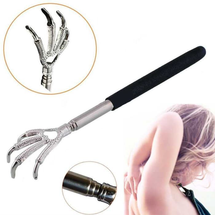 Telescopic Stainless Steel Long Handle Back Scratcher Shopee Malaysia