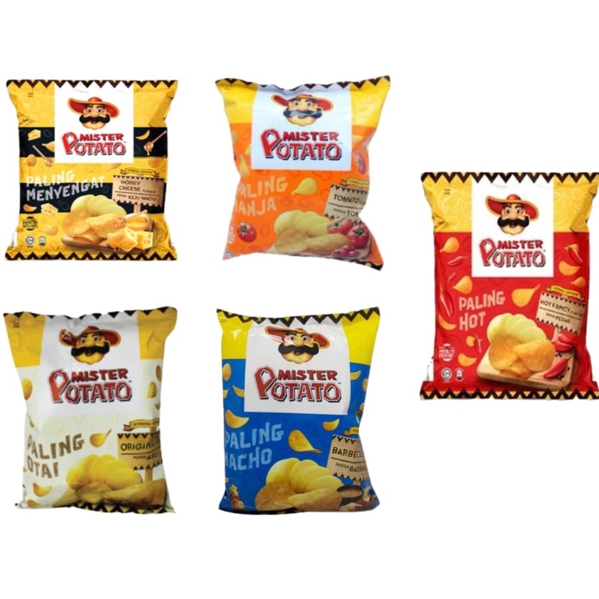 Mister Potato Chips 20 packs / 10 packs Shopee Malaysia