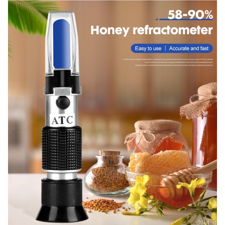 Honey Refractometer 5890 (sugar content) Concentration Meter for