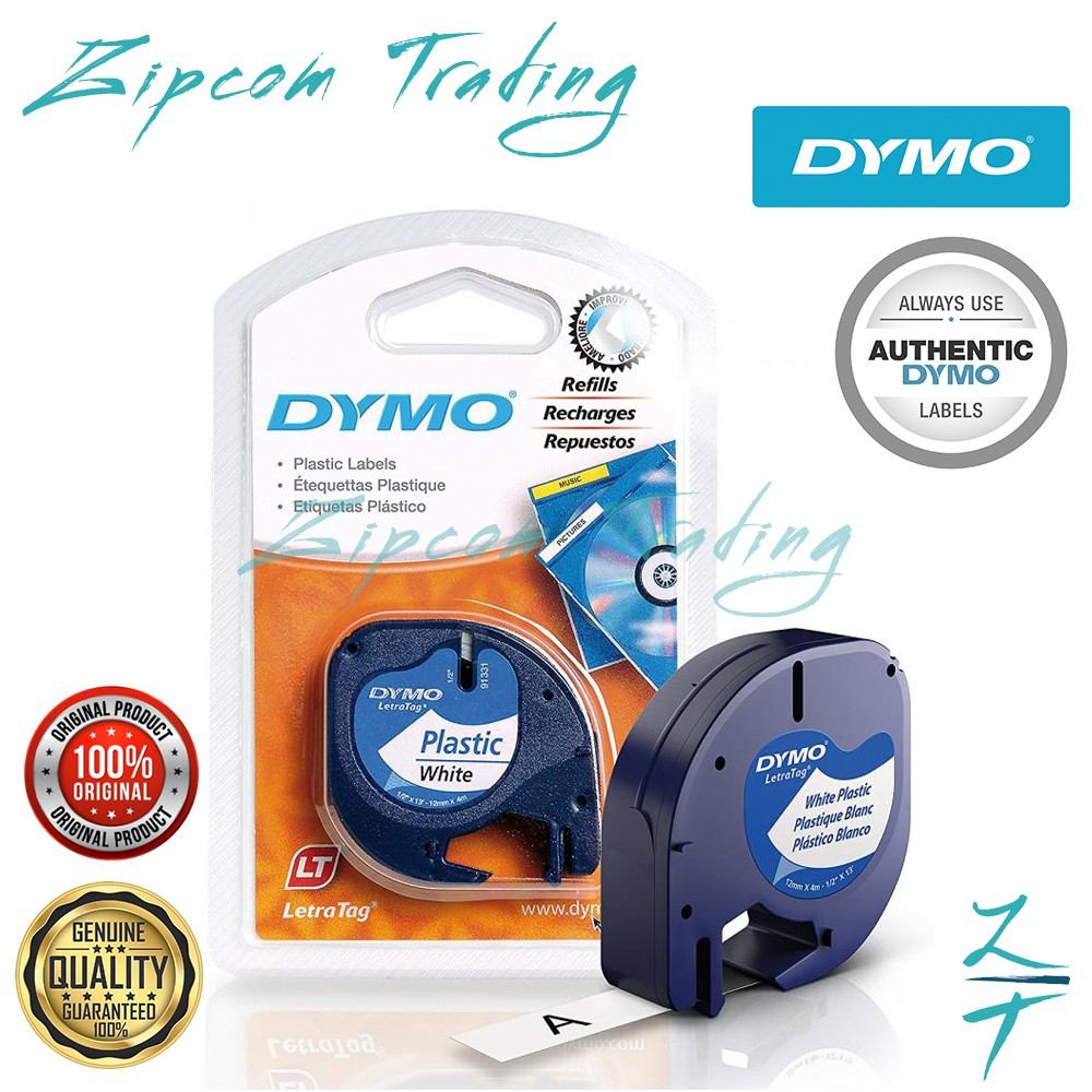 dymo letratag label maker tape