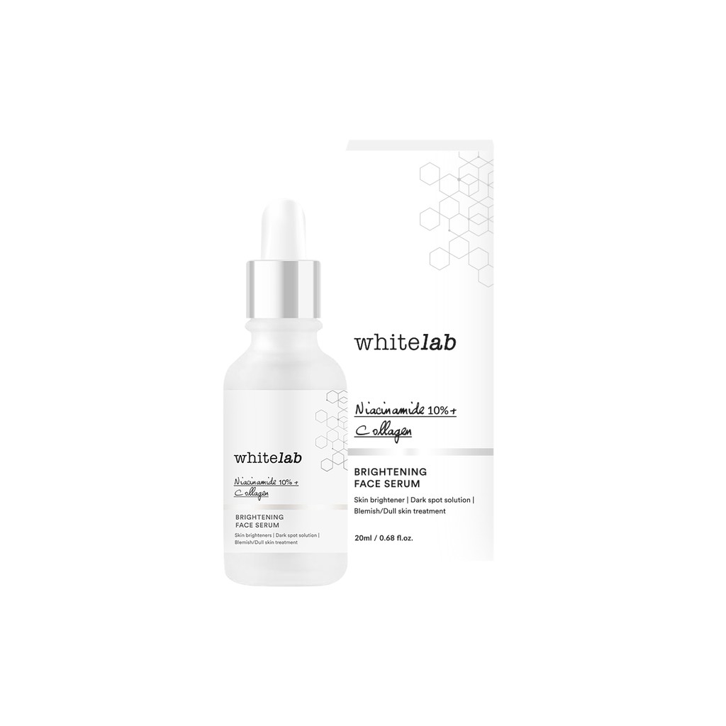 white lab brightening face serum