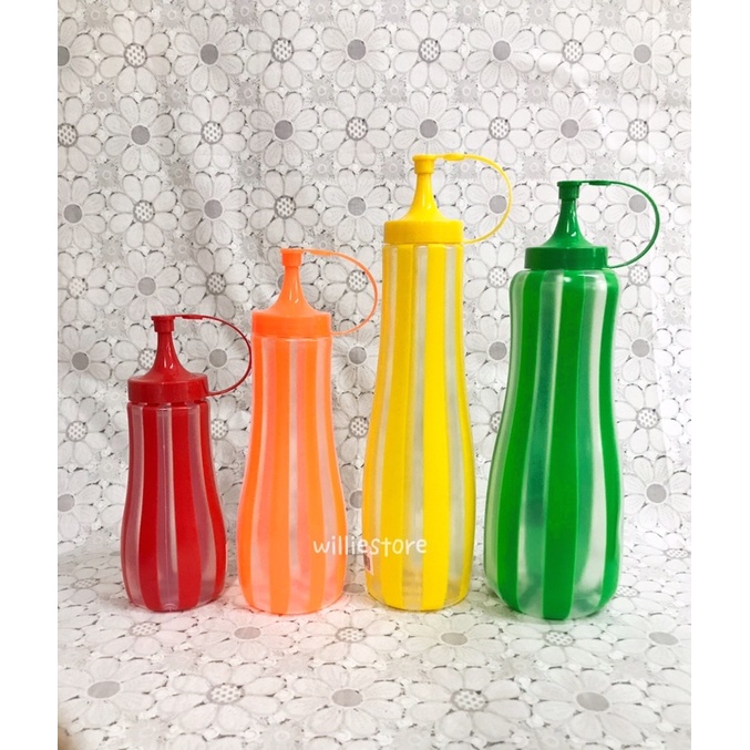 Plastic Sauce Bottle/Sauce Squeezer/Tomato Condiment Dispenser/Botol