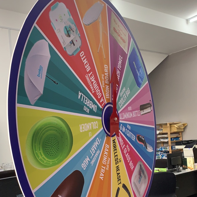 Lucky Draw Spin Wheel Shopee Malaysia