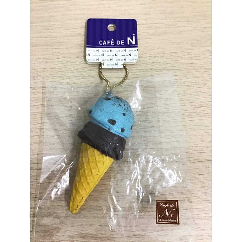 Cafe De N Mint Chocolate Flavour Ice Cream Squishy Soft Foam Toy Shopee Malaysia
