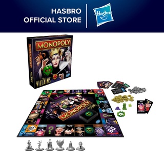 Image of Monopoly: Disney Villains Edition Board Game for Ages 8 and Up