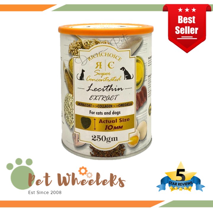 RICH CHOICE Super Concentrated Lecithin Extract for Dogs and Cats (250G) Shopee Malaysia
