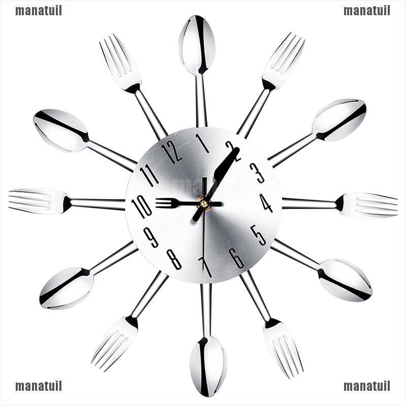 knife and fork clock