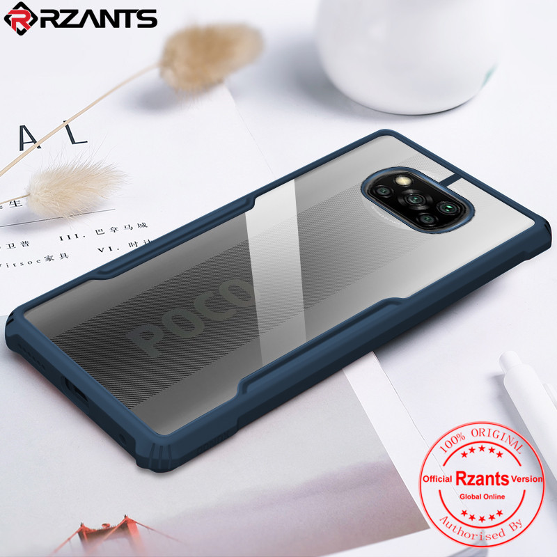 For Xiaomi POCO X3 NFC Case Transparent Back Shockproof ...