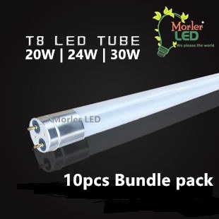 x10pcs LED T8 Tube Light Lampu Kalimantang 10W / 18W / 20W / 24W / 30W / 4FT / 2FT / 1200MM / 600MM