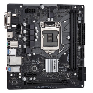 Asrock h470m hdv подключение