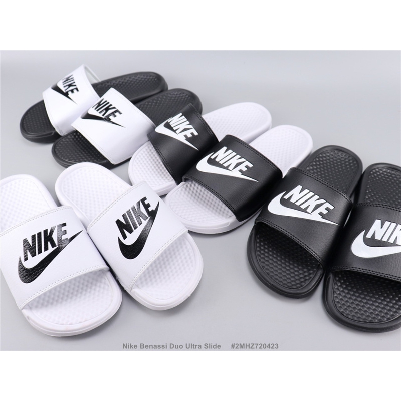 nike benassi duo slides men's