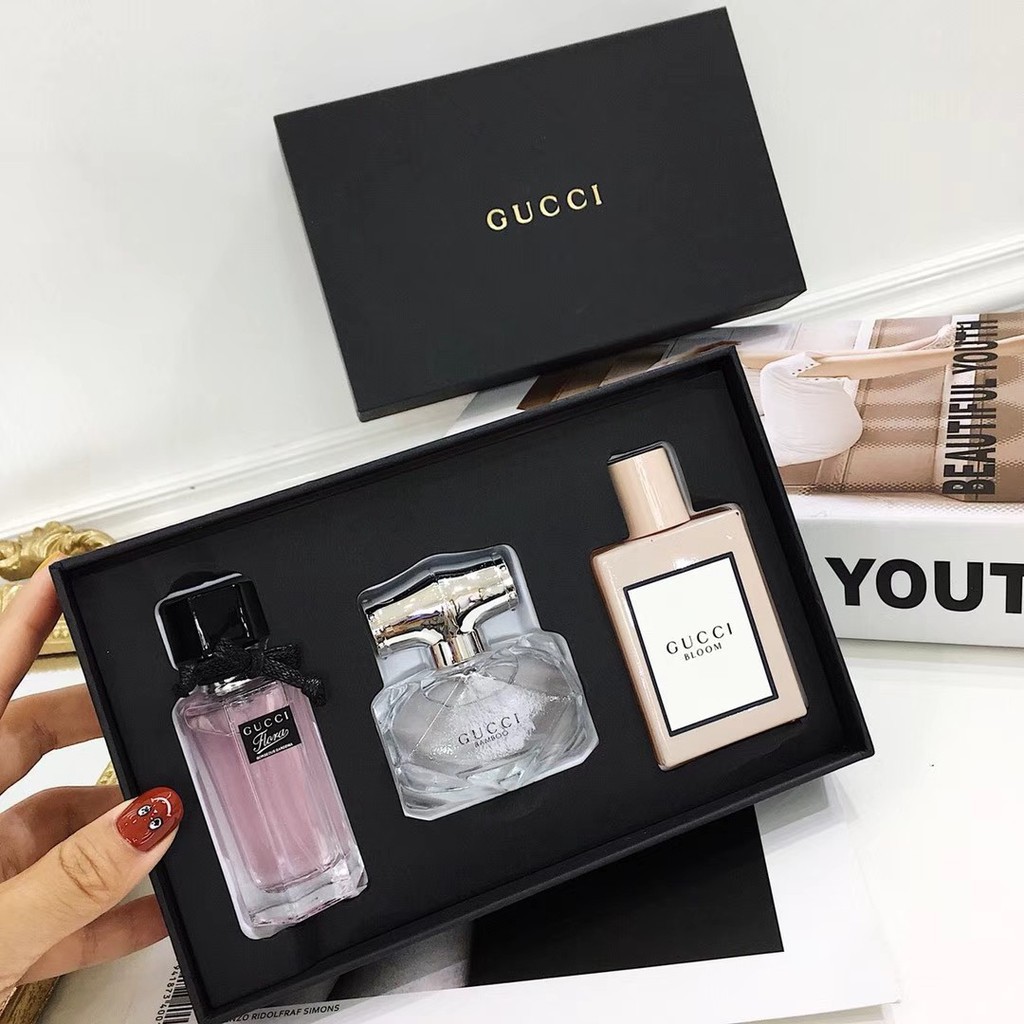 ? ORI Gucci Gift Set 3 in 1 [Each 30ml] | Shopee Malaysia