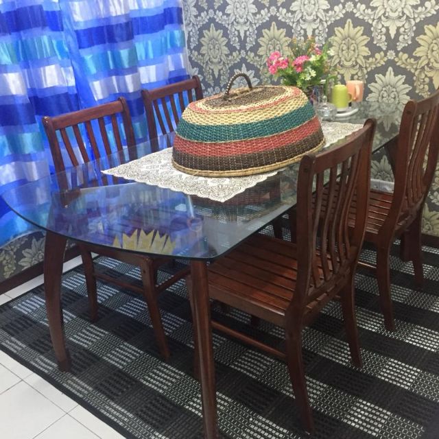  Meja  makan  4 kerusi Shopee  Malaysia