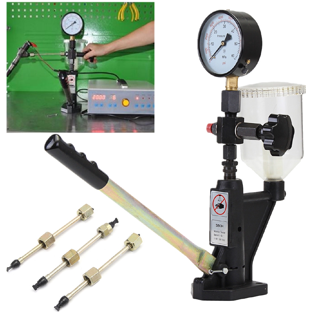 新作 大人気 WoodbellmuFor Fordiesel Injector Nozzle Tester Pop Pressure Dual ...