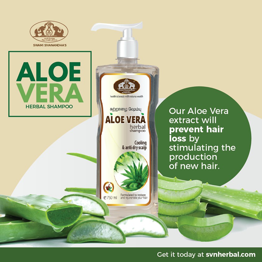 SVN HERBAL SHAMPOO with ALOE VERA (750ML) Shopee Malaysia