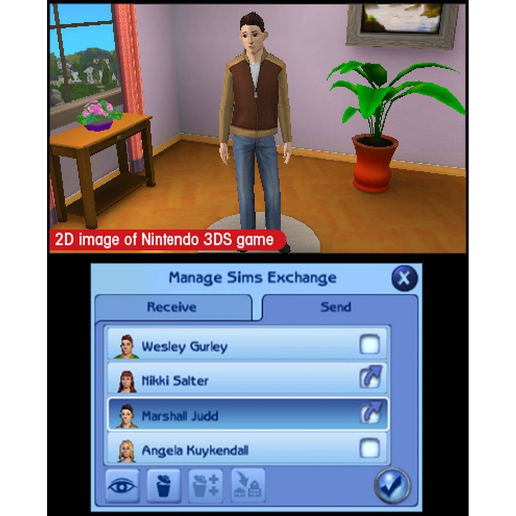 3ds the sims