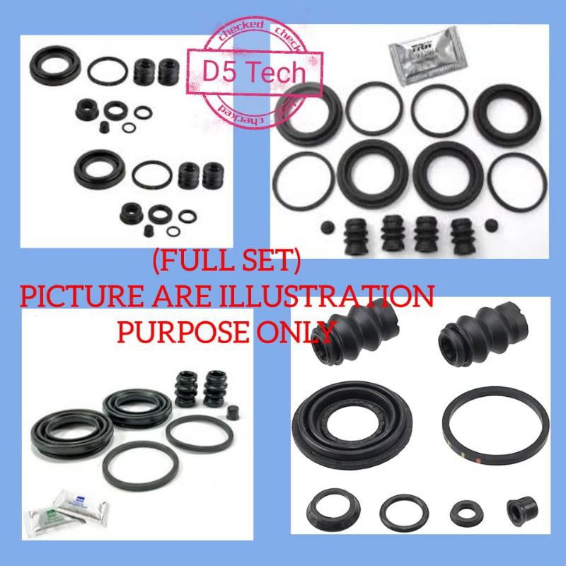 TOYOTA VIOS NCP150 GSPEC TRD FRONT CALIPER DISC BRAKE SEAL REPAIR KIT