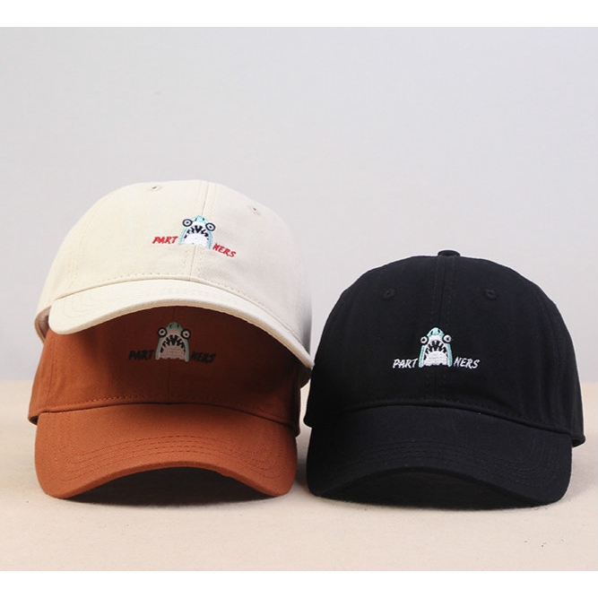 soft hat with curved brim