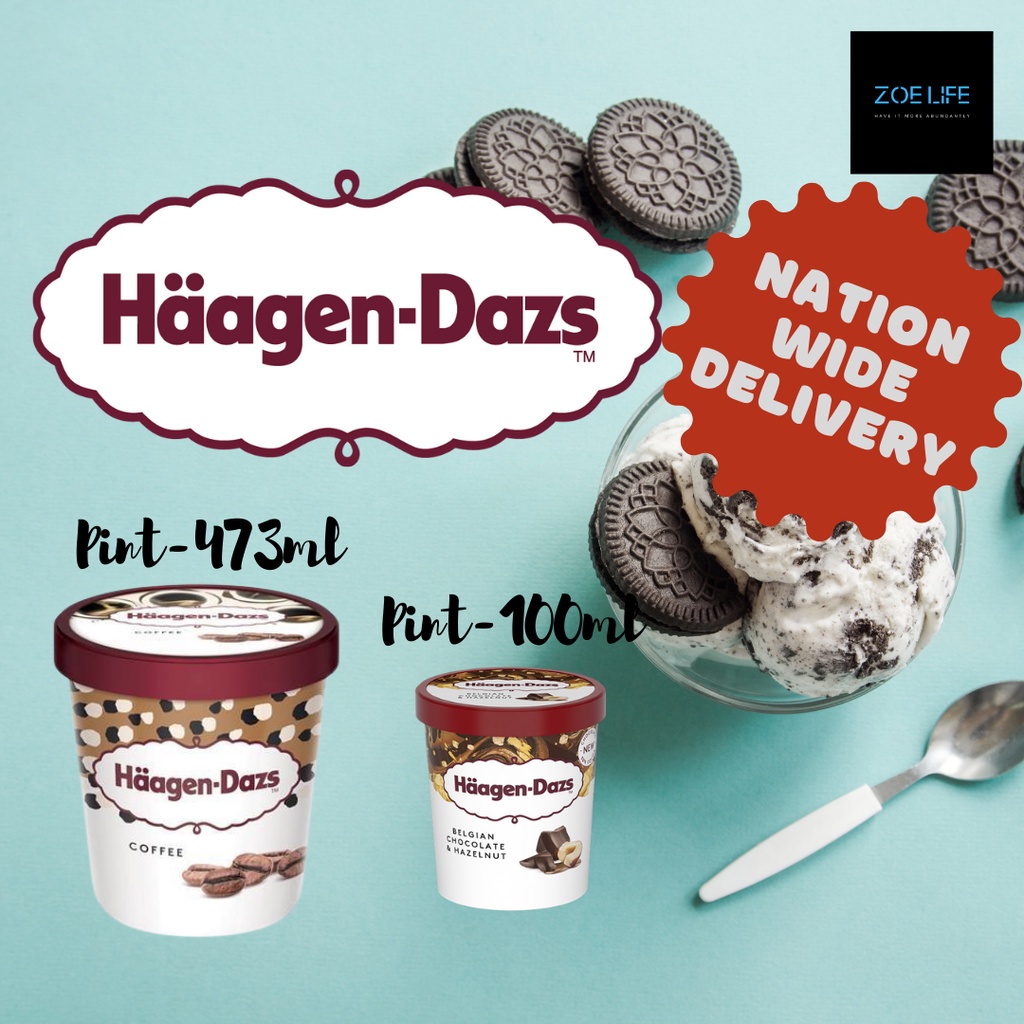 Buy Promotion Haagen Dazs Ice Cream Pint 473ml 100ml Nationwide Delivery Seetracker Malaysia