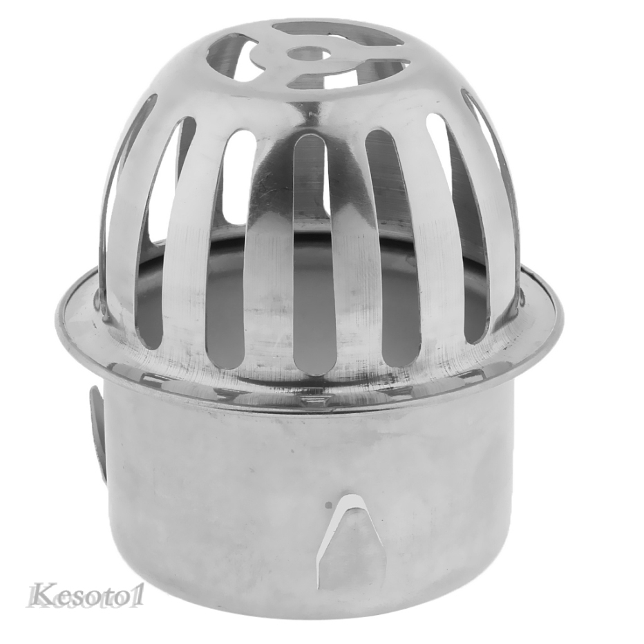 [kesotoafMY] Roof Drain Dome Outdoor Anti Blocking Strainer Stainless