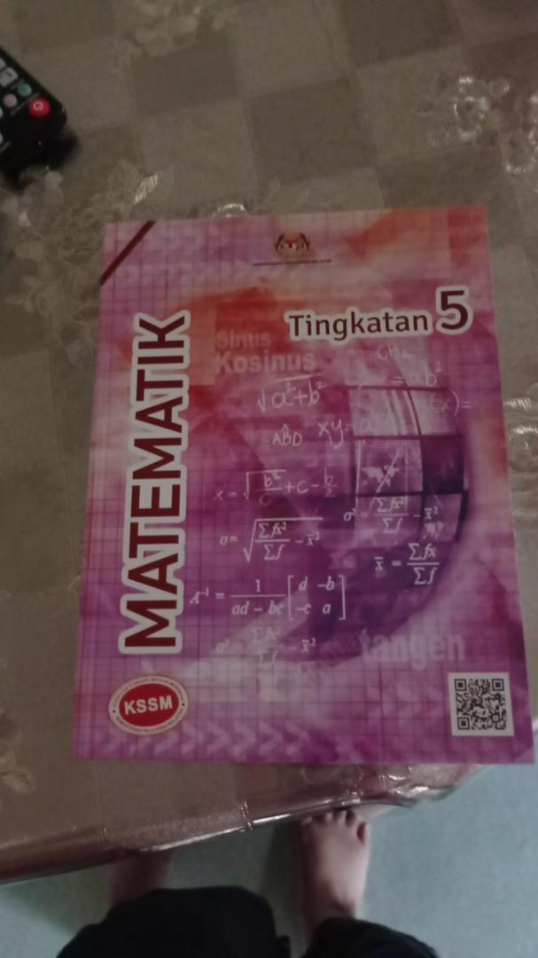 Kssm 5 buku teks matematik tingkatan RPT Matematik