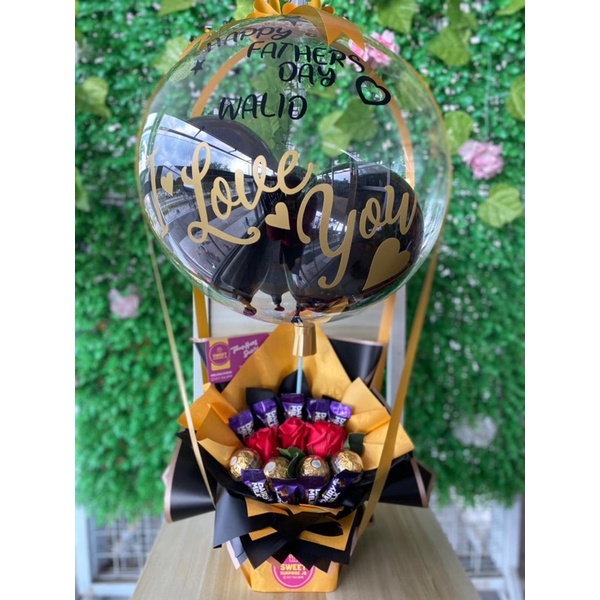Hot Air Balloon Bouquet (DIY) Shopee Malaysia