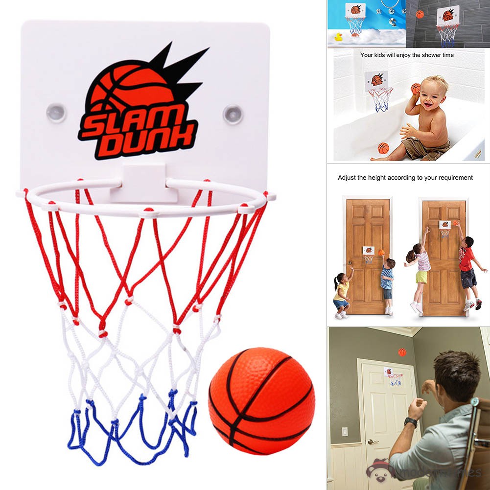 Indoor Basketball Hoop Ball Set Net Kids Toy Pump Kids Backboard Game It Garden Games Activities - hoops roblox game