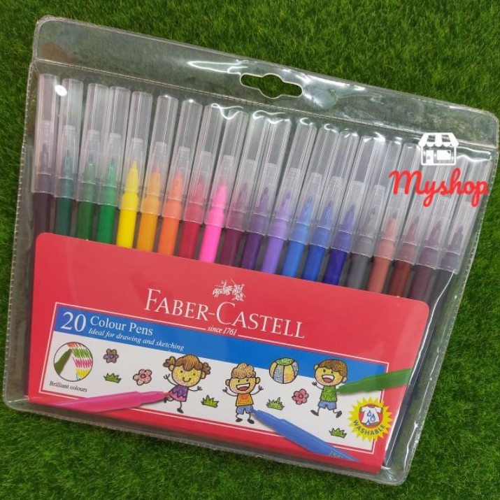 Faber-Castell 20 Colour Pens 154320