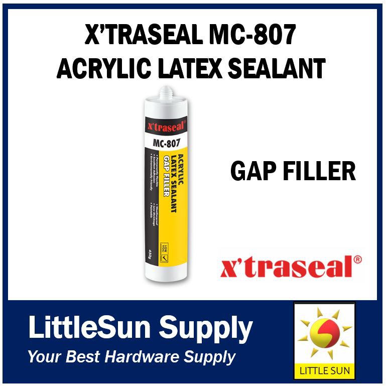 MC 807 X'TRASEAL ACRYLIC LATEX SEALANT GAP FILLER Shopee Malaysia