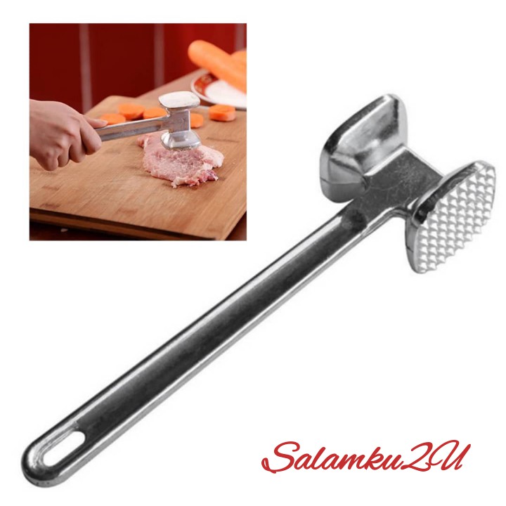 Double Sided Meat Hammer Mallet Beef Tenderizer Steak Beater