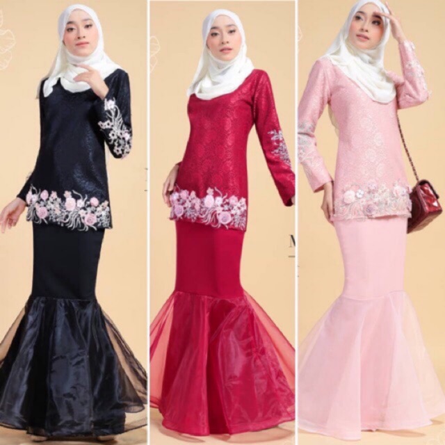  PLUS  SIZE  FREE SIZE  KURUNG  MODEN DRESS BAJU  KURUNG  