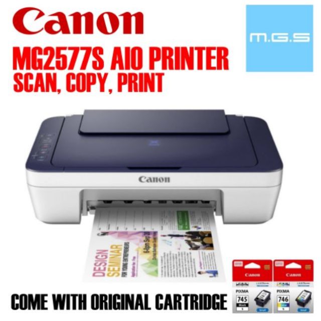 Canon MG2577S / MG2570s/E410 Affordable All-In-One Printer ...