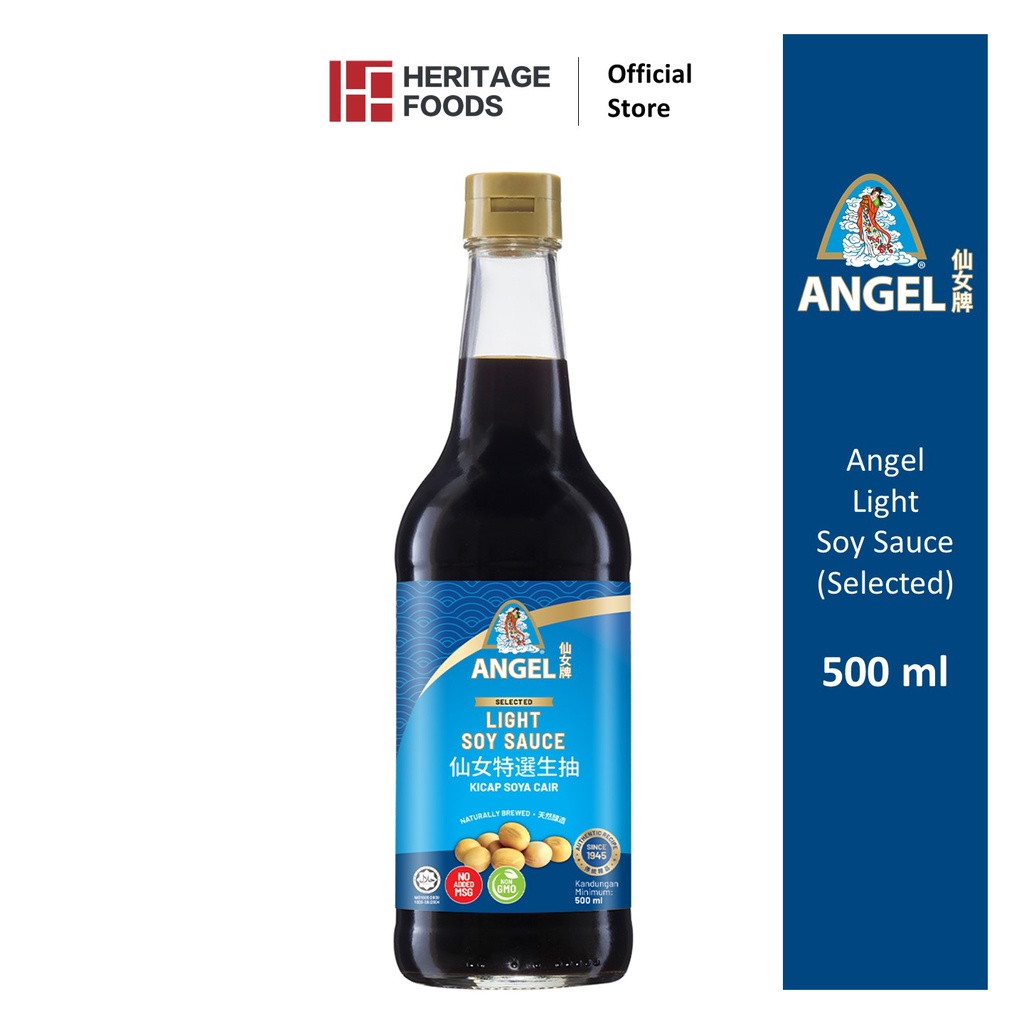 ANGEL LIGHT SOY SAUCE (SELECTED) 500ML Shopee Malaysia