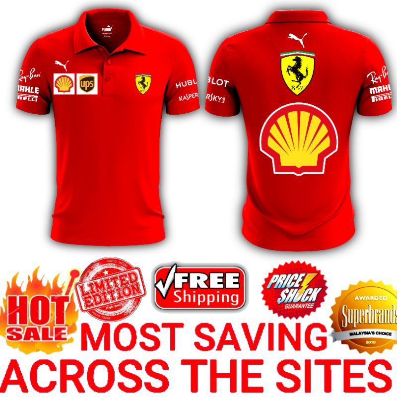 ferrari racing shirt