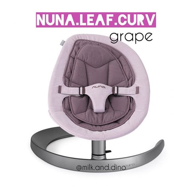 nuna leaf curv french grey