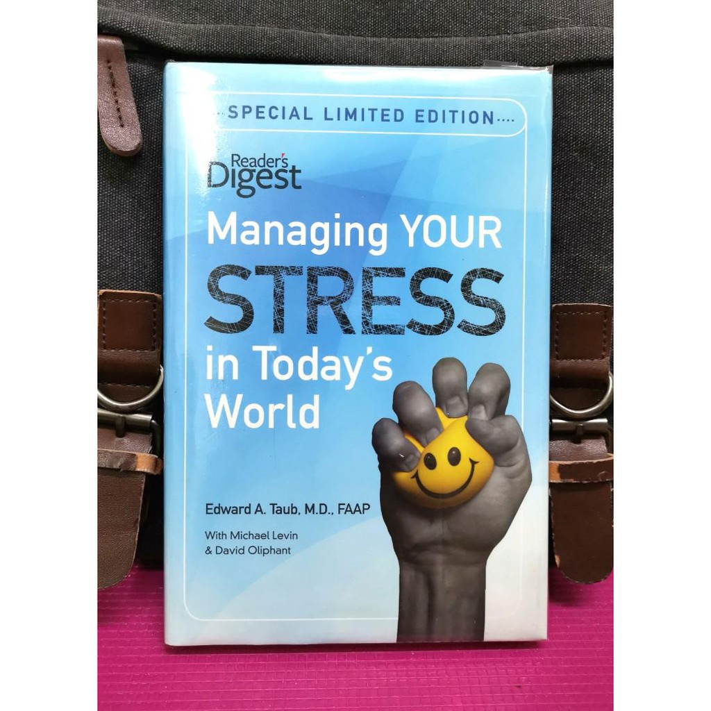 Dr Edward Taub - MANAGING YOUR STRESS IN TODAY'S WORLD : Reader's Digest Self Help Book in Special Limited Edition CD