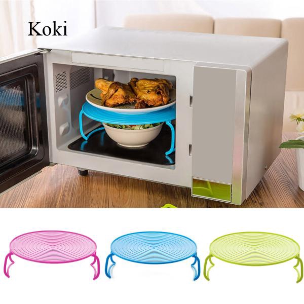 Koki Multifunctional Double-layer Heat Resistance Microwave Oven Steam Tray  Rack Plate Stacker for Home Restaurant Kitchen | Shopee Malaysia