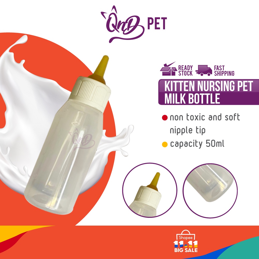 [READY STOCK] Cat Nursing Milk Bottle / Botol Susu Kucing (Getah lembut