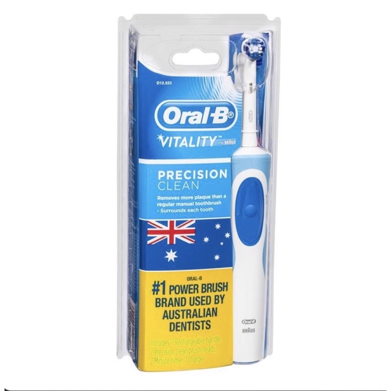 Oral B Vitality Power Toothbrush with refil (ready stock) Shopee Malaysia
