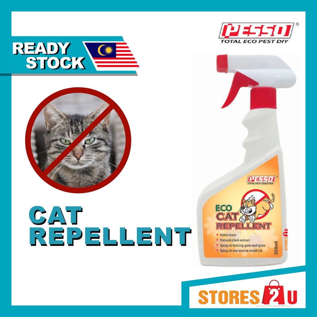 Pesso Eco Cat Repellent (500ml) Penghalau Halau Kucing Natural Plant