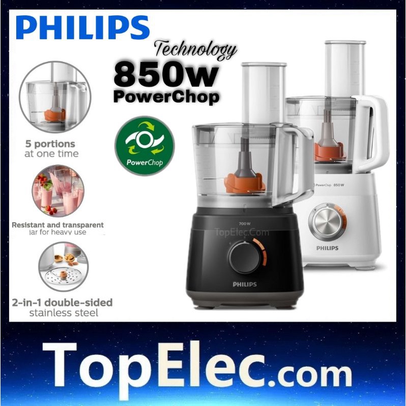 Philips FOOD PROCESSOR PHILIP HR7520 HR7320 COOPER CHILI CILI MEAT VEGE MIXER BLENDER DAGING