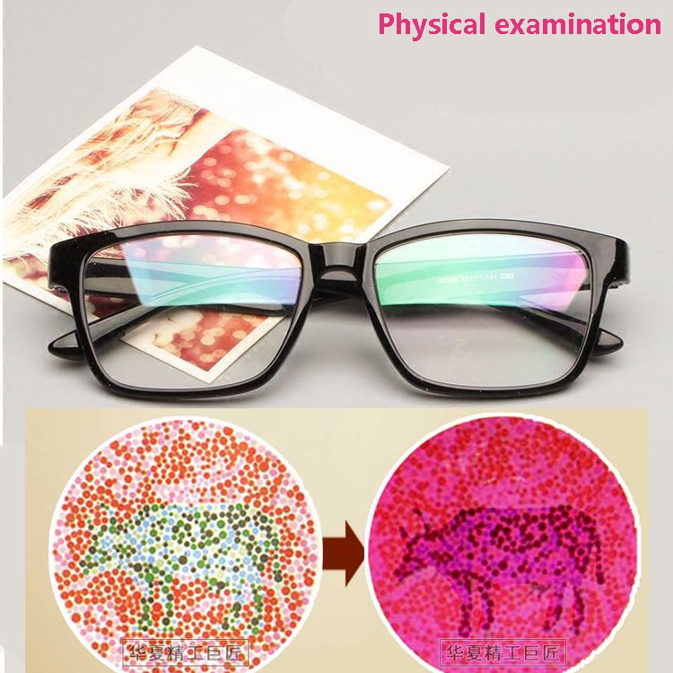 Color Blind Glasses Red And Green Blind Color Weak Drive Medical Examination Shopee Malaysia