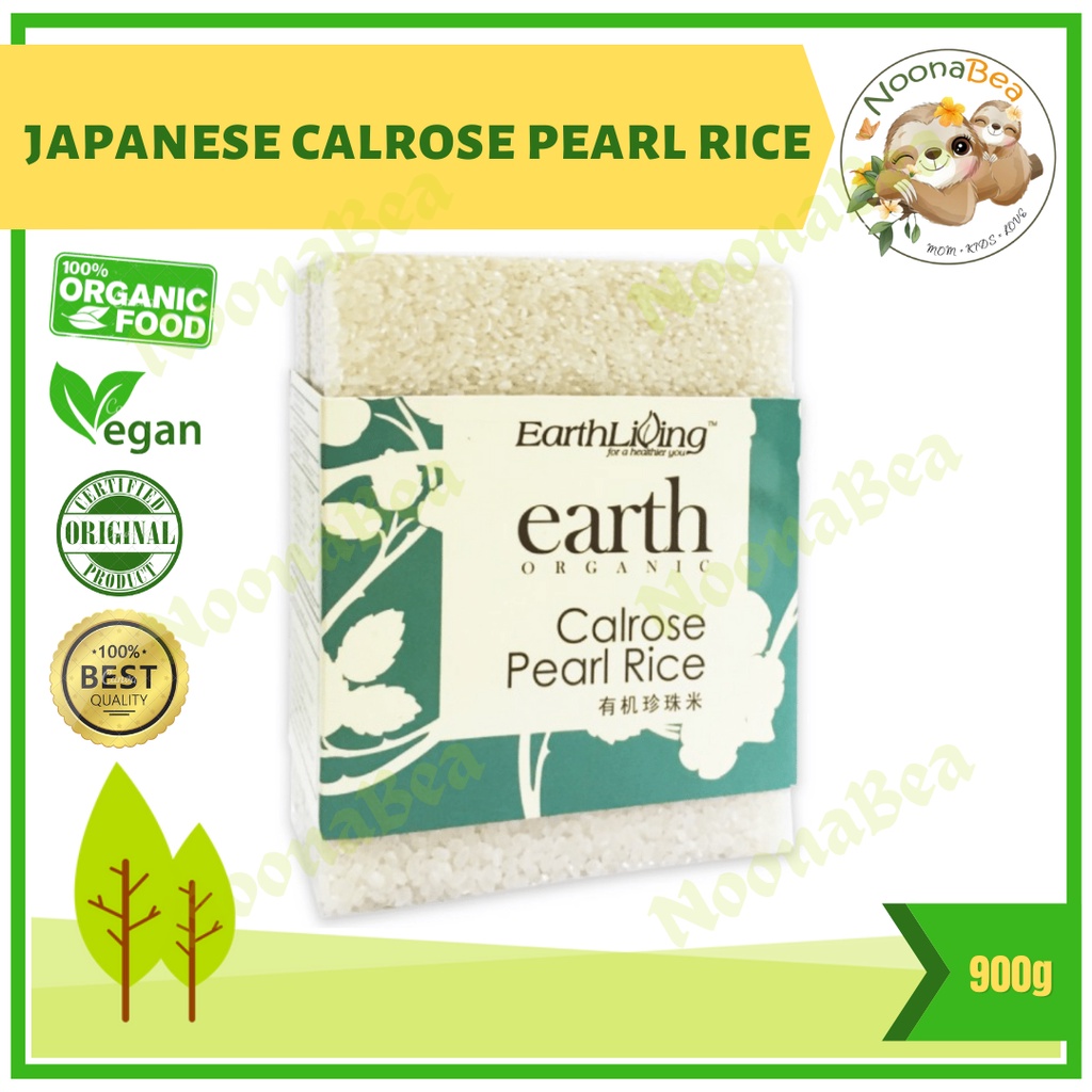 Japanese Calrose Pearl Rice [900G] [EARTH LIVING] x [NOONA