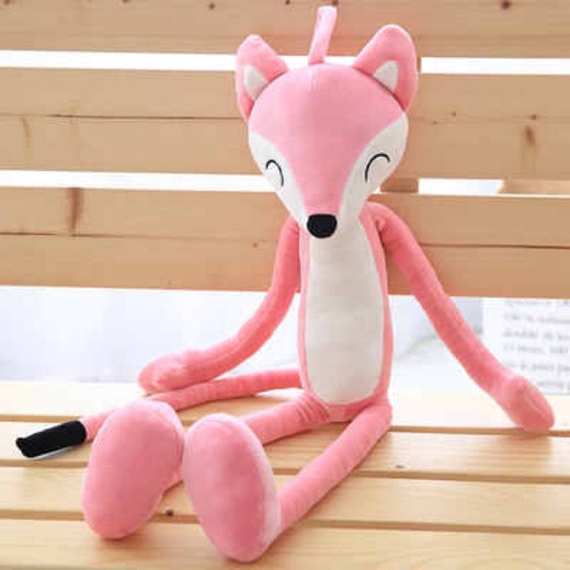 pink fox toy