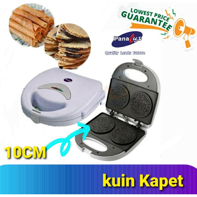 🔥Extra Double Wrap FREE 🔥PSM-301 Egg Rolls Maker kuih Kapet / Waffle PANALUX fast Cook and easy use Plug 3 pin